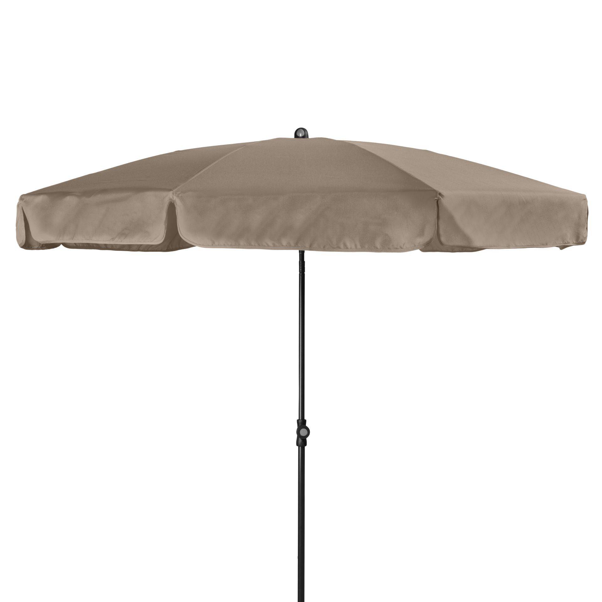 Parasol Rond ⌀ 200 cm Sunline en Acier DOPPLER - Taupe