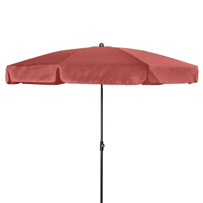 Parasol Rond ⌀ 200 cm Sunline en Acier DOPPLER - Terracotta