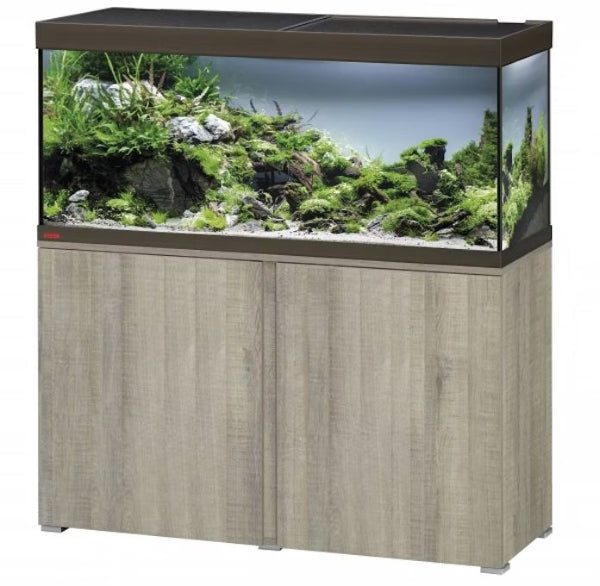 Aquarium Équipé Vivaline LED 240 Combi Chêne Gris Bronze EHEIM - 16,5W