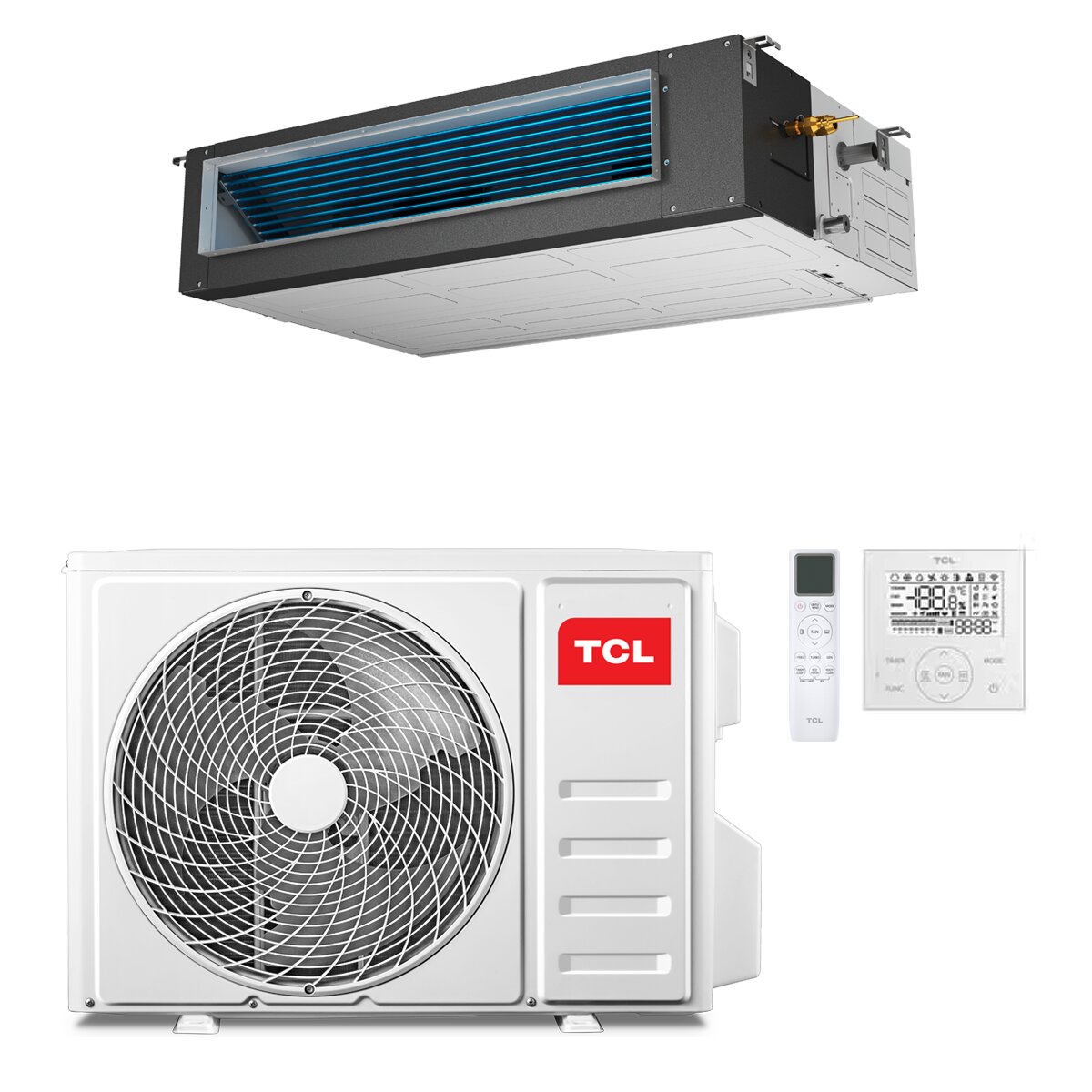TCL Ducted Air Conditioner D Series 18000 BTU R32 Inverter WiFi A++/A+