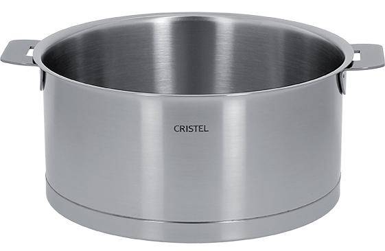 Casserole inox CRISTEL Strate amovible - 16 cm