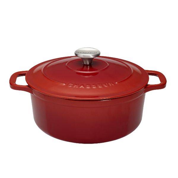 Cocotte en fonte ronde CHASSEUR 16 cm rubis