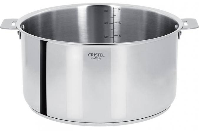 Casserole CRISTEL Casteline amovible - 18 cm