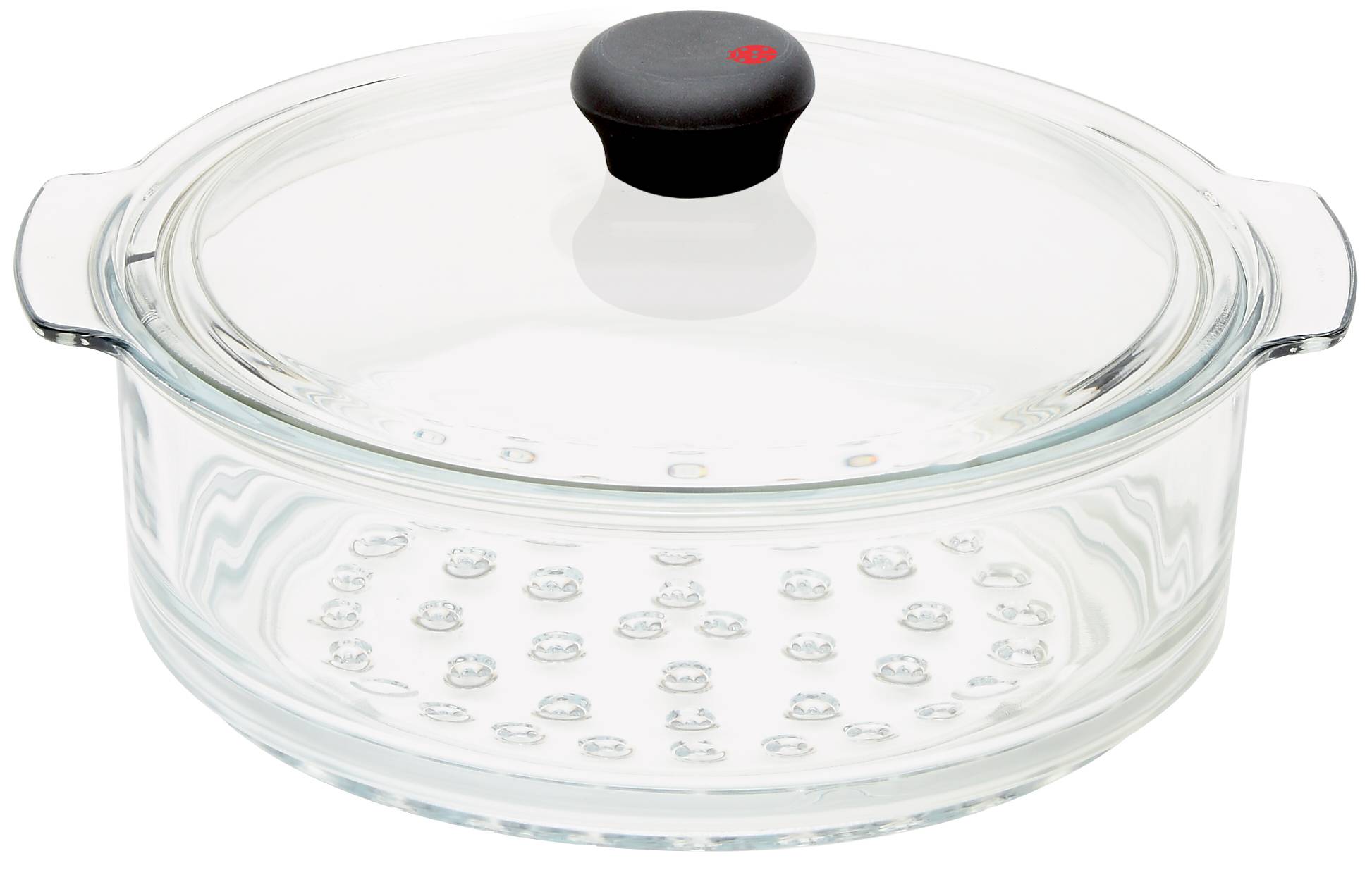 Cuit vapeur verre 24 cm avec couvercle Cookway CRISTEL