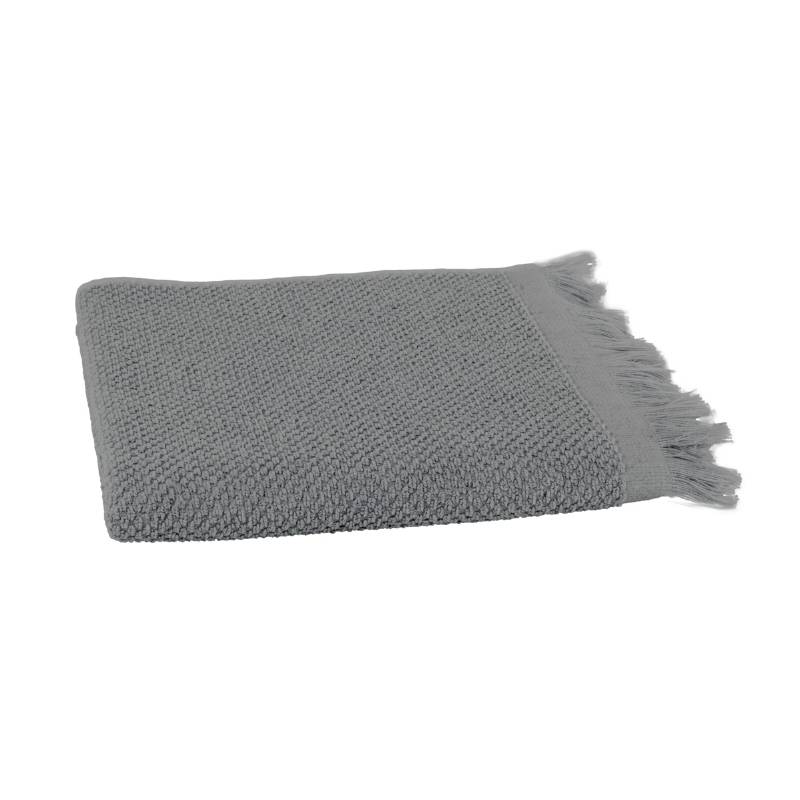 Drap de bain lin Lise CLARYSSE - Anthracite - Drap de bain 70 x 140 cm