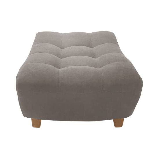 Grand pouf méridienne Béatrix - Vison