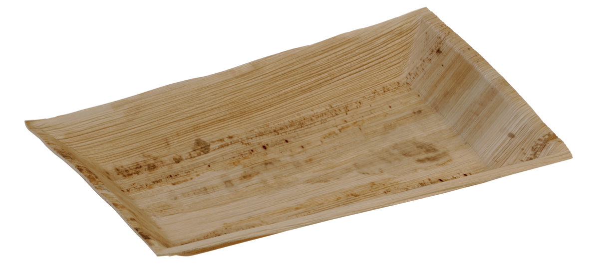 Assiette Palmier rectangle cuadra 16x25 cm ref 3394 - vendu par 25