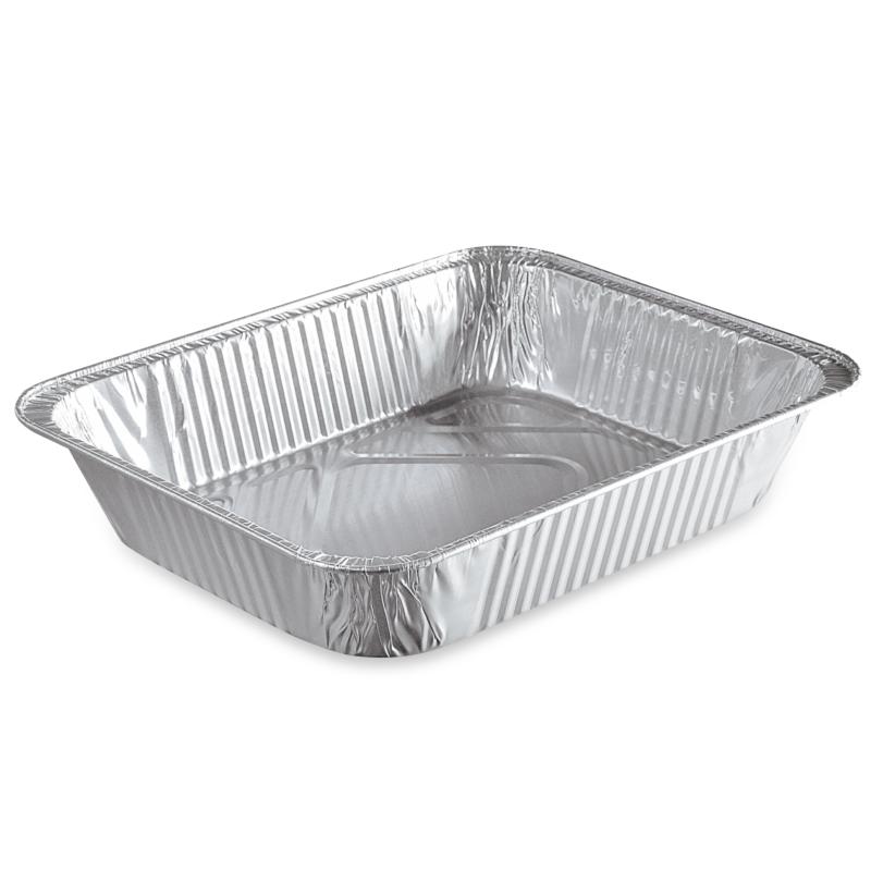 PLAT GASTRONORME RECTANGLE ALUMINIUM 3600ML VENDU PAR 100