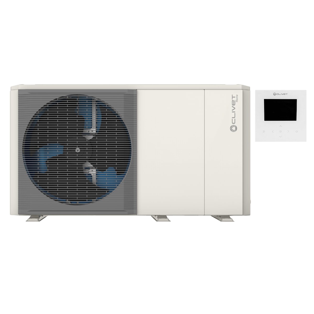 Clivet Edge EVO 2.0 EXC 4.2 kW R32 Inverter WiFi A+++ Air-to-Water Heat Pump - SINGLE-PHASE MONOBLOCK