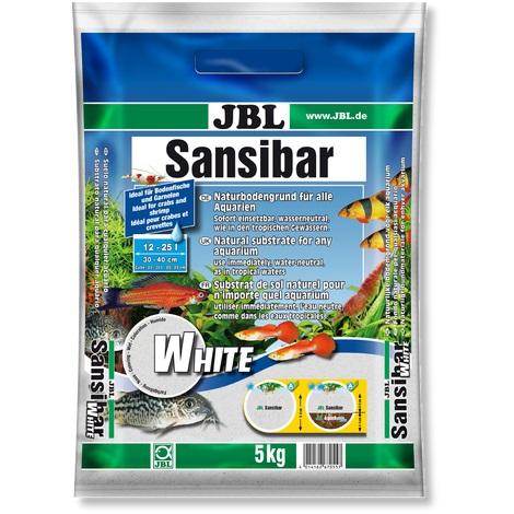 Substrat de Sol Blanc Fin Sansibar White JBL - 5 kg
