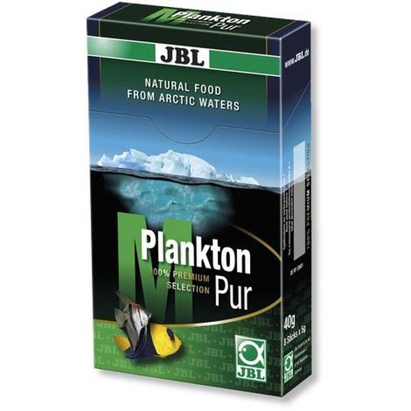 PlanktonPur M JBL - 5 g Friandises pour grands poissons d'aquarium