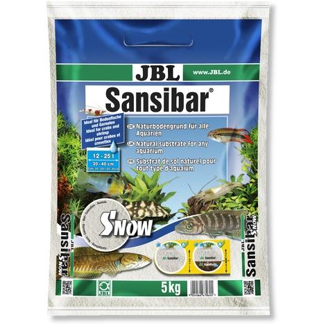 Substrat de Sol Blanc Neige Sansibar Snow JBL - 5 kg