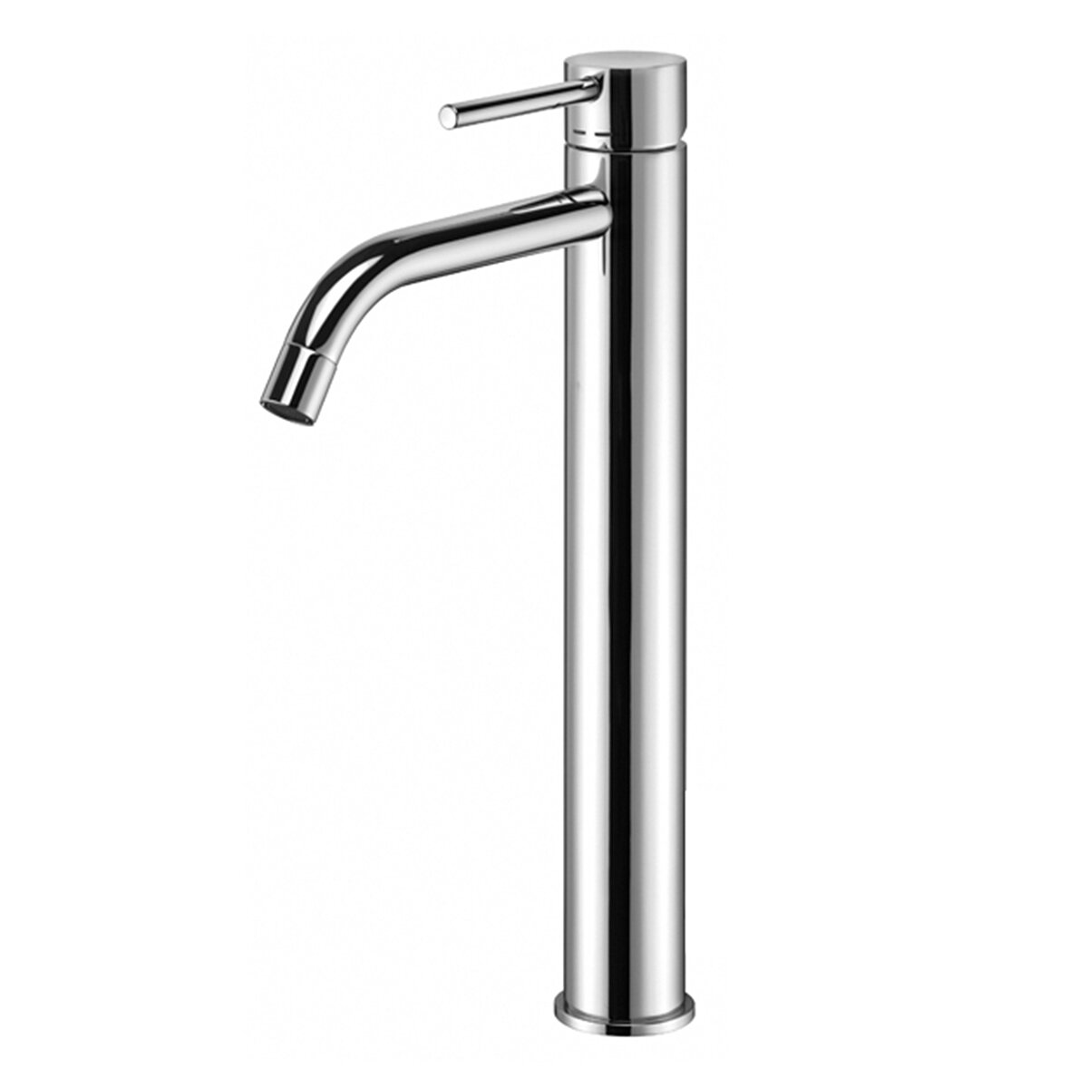 Extended basin mixer Paffoni LIG 081K with 1”1/4G Clic-Clac waste
