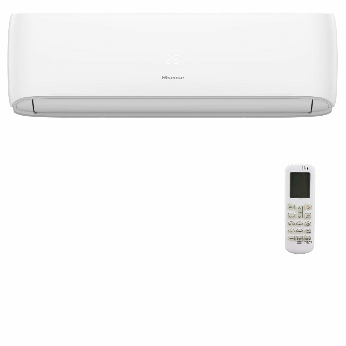 Hisense Hi-Comfort split 18000 BTU internal unit R32 gas inverter air conditioner