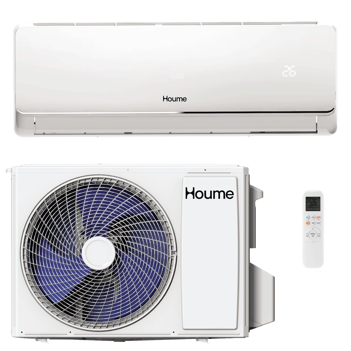 Houme Elèa Flow 18000 BTU R32 Inverter A++ WiFi Air Conditioner