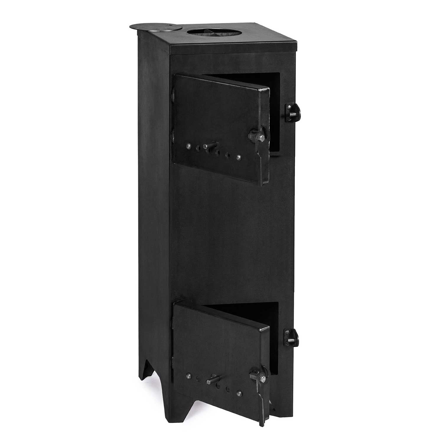 Cook King - Brasero Cheminee Exterieur Terasse, Chauffage Exterieur, Cheminée Bois, Four de Camping «BURNER»