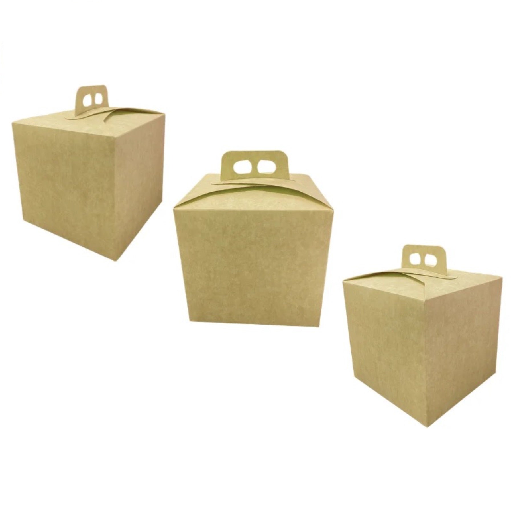BOITE CARTON KRAFT PANETTONE