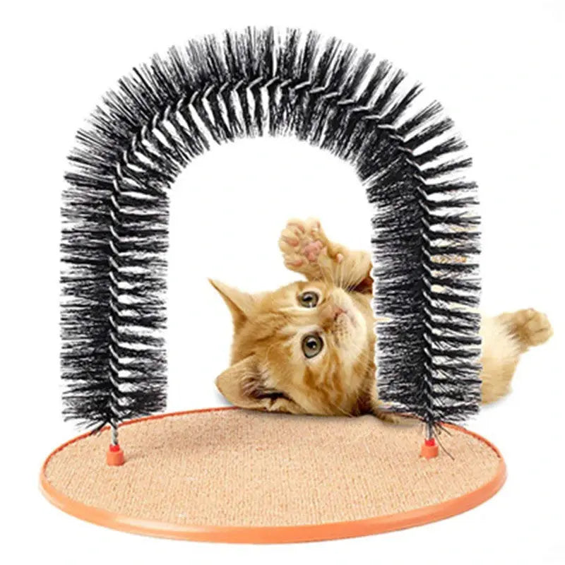 Brosse de massage et de nettoyage à gratter pour chat CATTOY