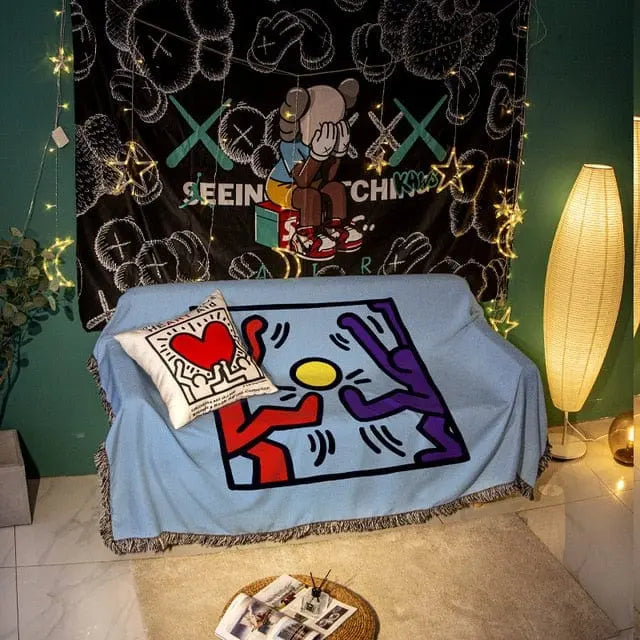 CACARTOON - Plaid Canapé - Confort et Chaleur pour vos Moments de Détente