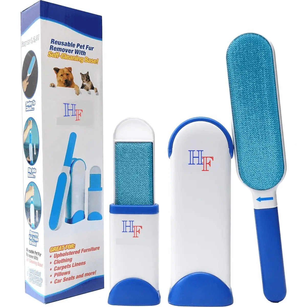 CATDOG - Brosse anti poils animaux, épilateur pour chien et chat