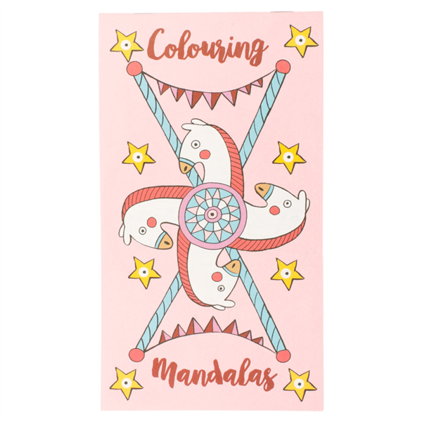 Cahiers coloriage "mandalas" 12,5x22cm - vendu par 100 (PU 0,3€)