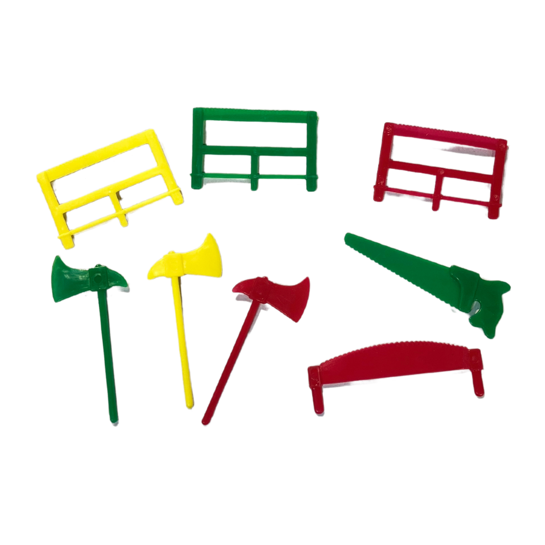 DECO BUCHES - HACHES ET SCIES