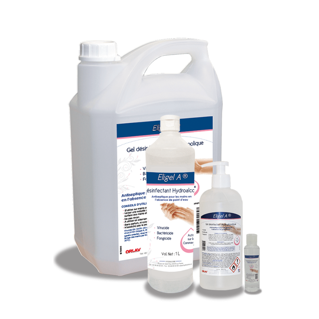 GEL HYDROALCOOLIQUE Orlav 3131 - ELIGEL A 1L