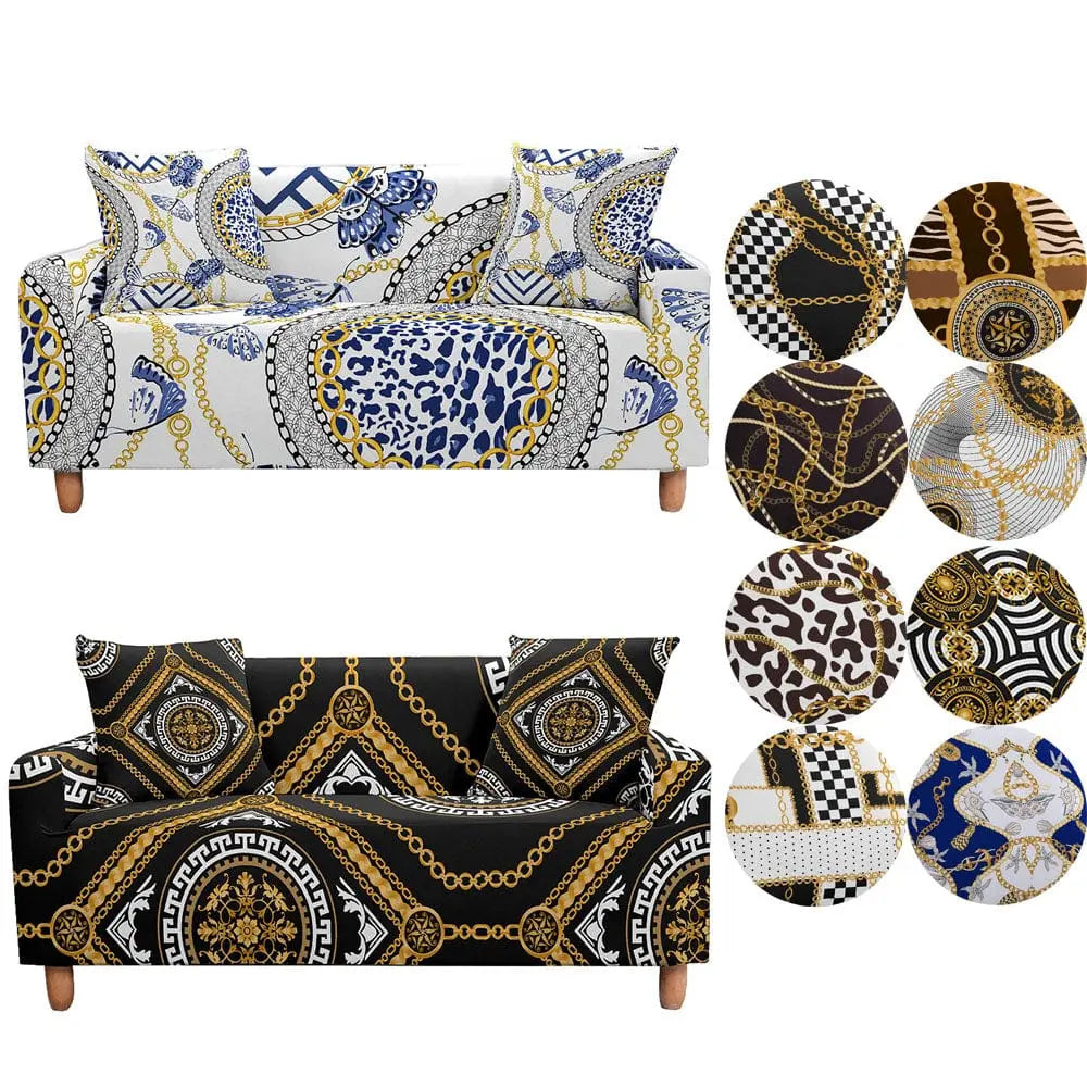 GOLDGO - Housse canapé extensible