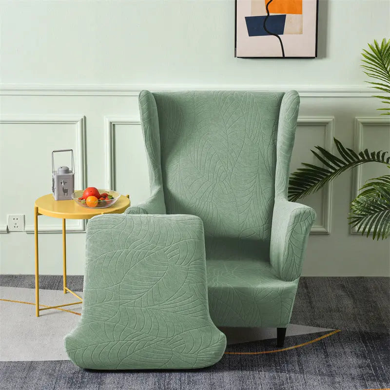 Housse Fauteuil à Oreilles Jacquard LUMENA