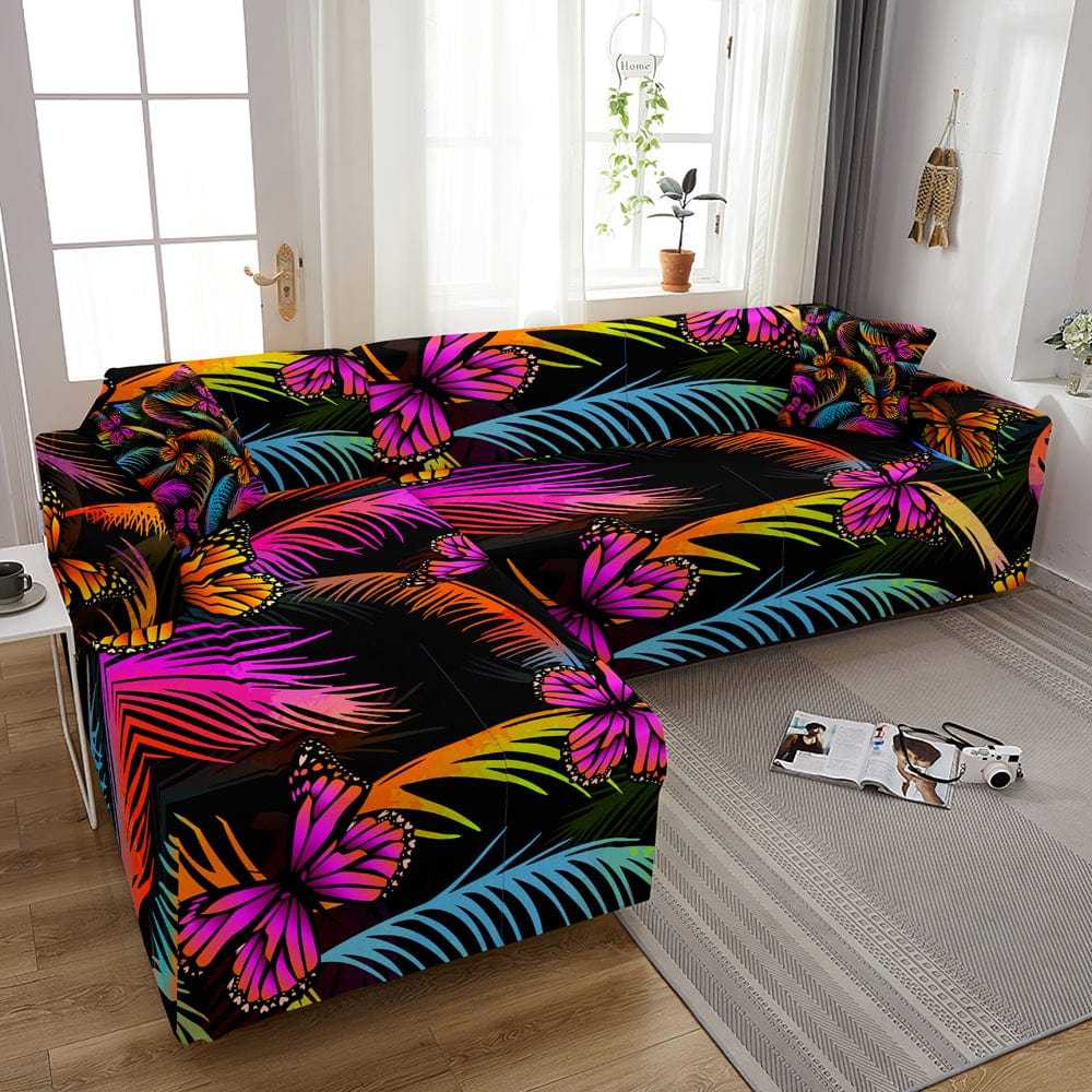 Housse canapé d'angle MUSKBA