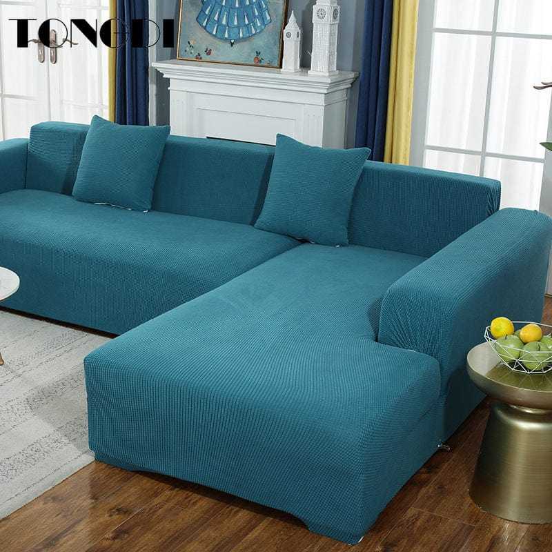 Housse canapé d'angle TONGDI