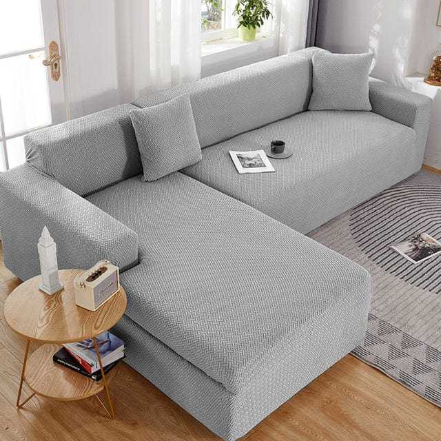 Housse canapé d'angle extensible CHYLUX