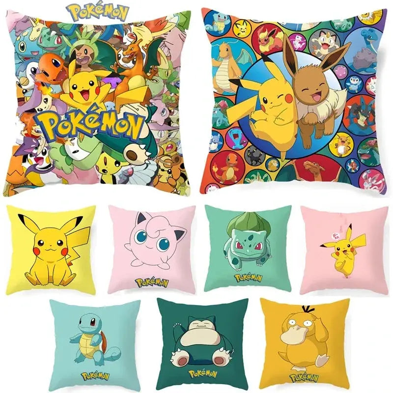 Housse coussin canapé Pokemon