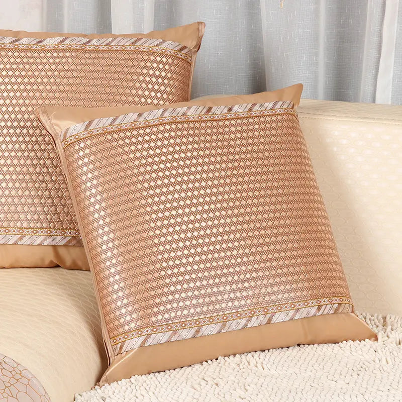 Housse de Coussin Rattan Été SOVAR