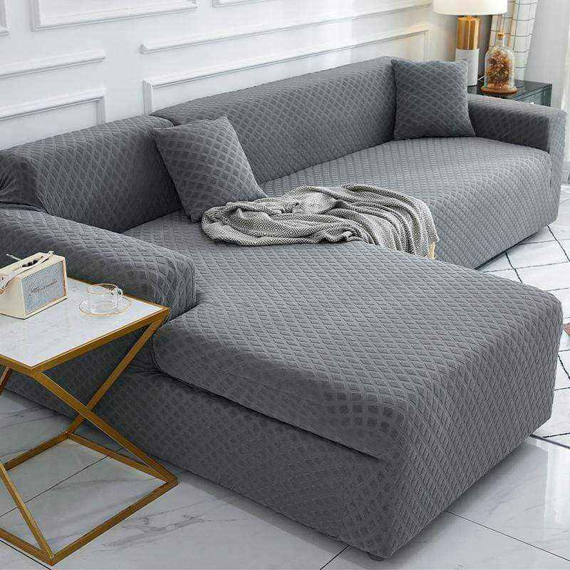 Housse de canapé d'angle GLAMOUR
