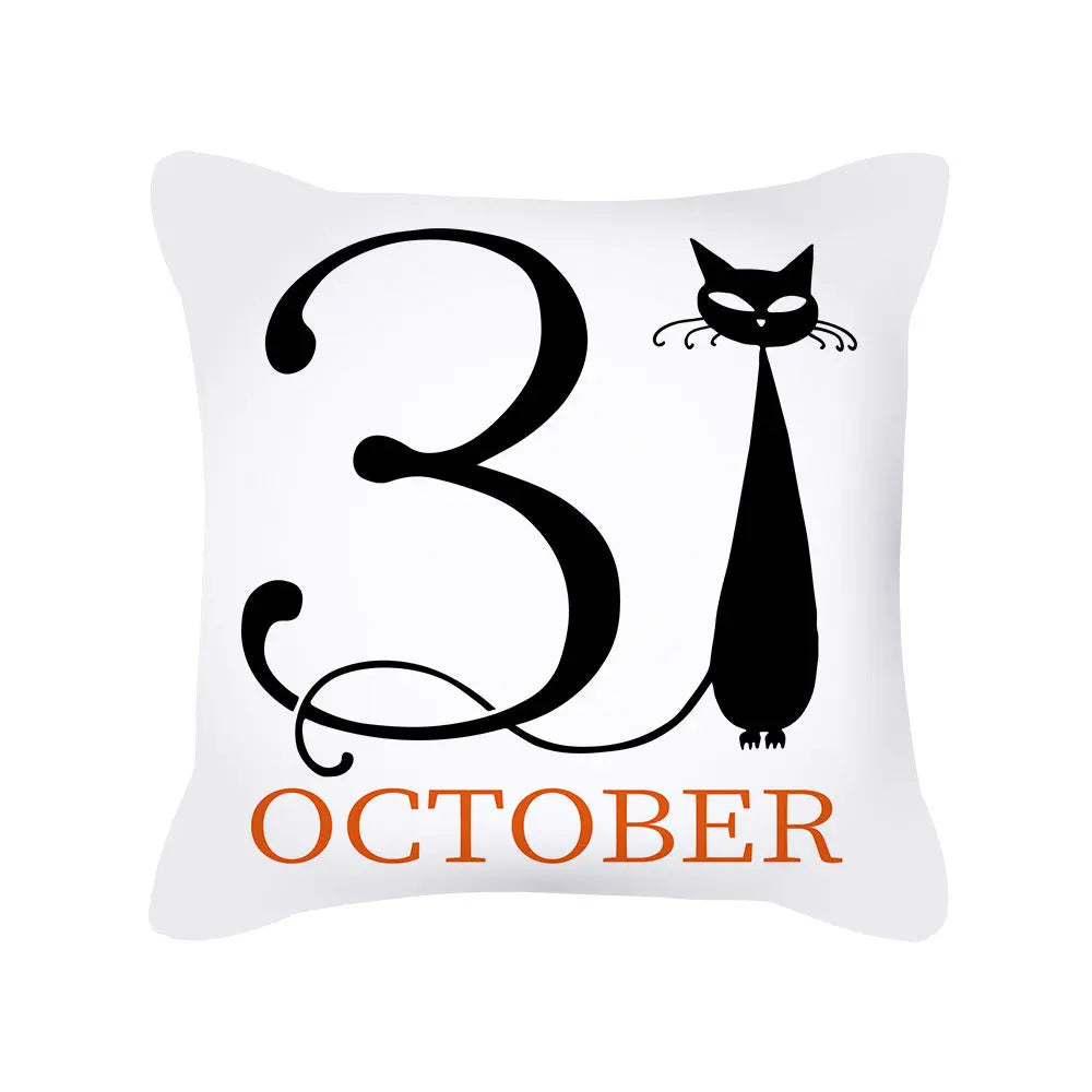 Housse de coussin Halloween Pumpkin NOVELIA