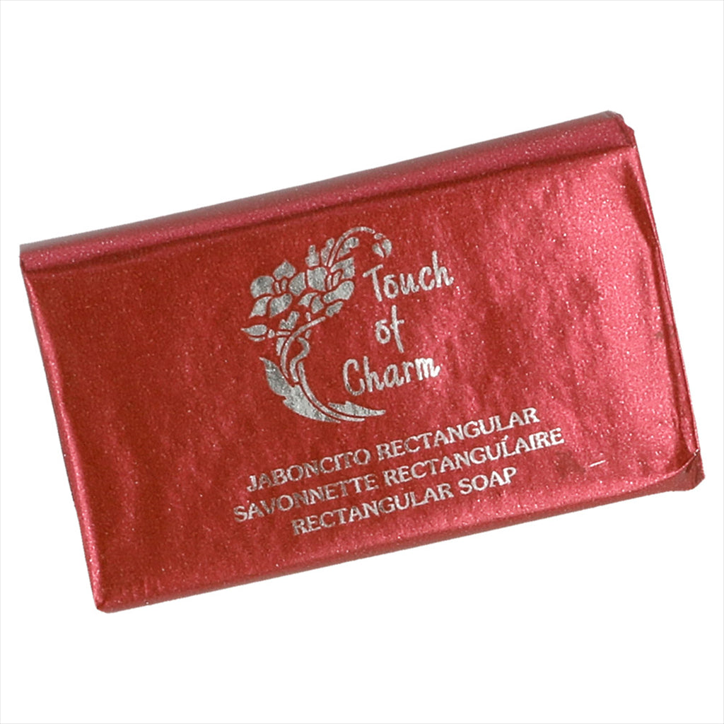 Savonnettes 'touch of charm' 8g 5,3x3cm blanc - vendu par 1000 (PU 0,098€)