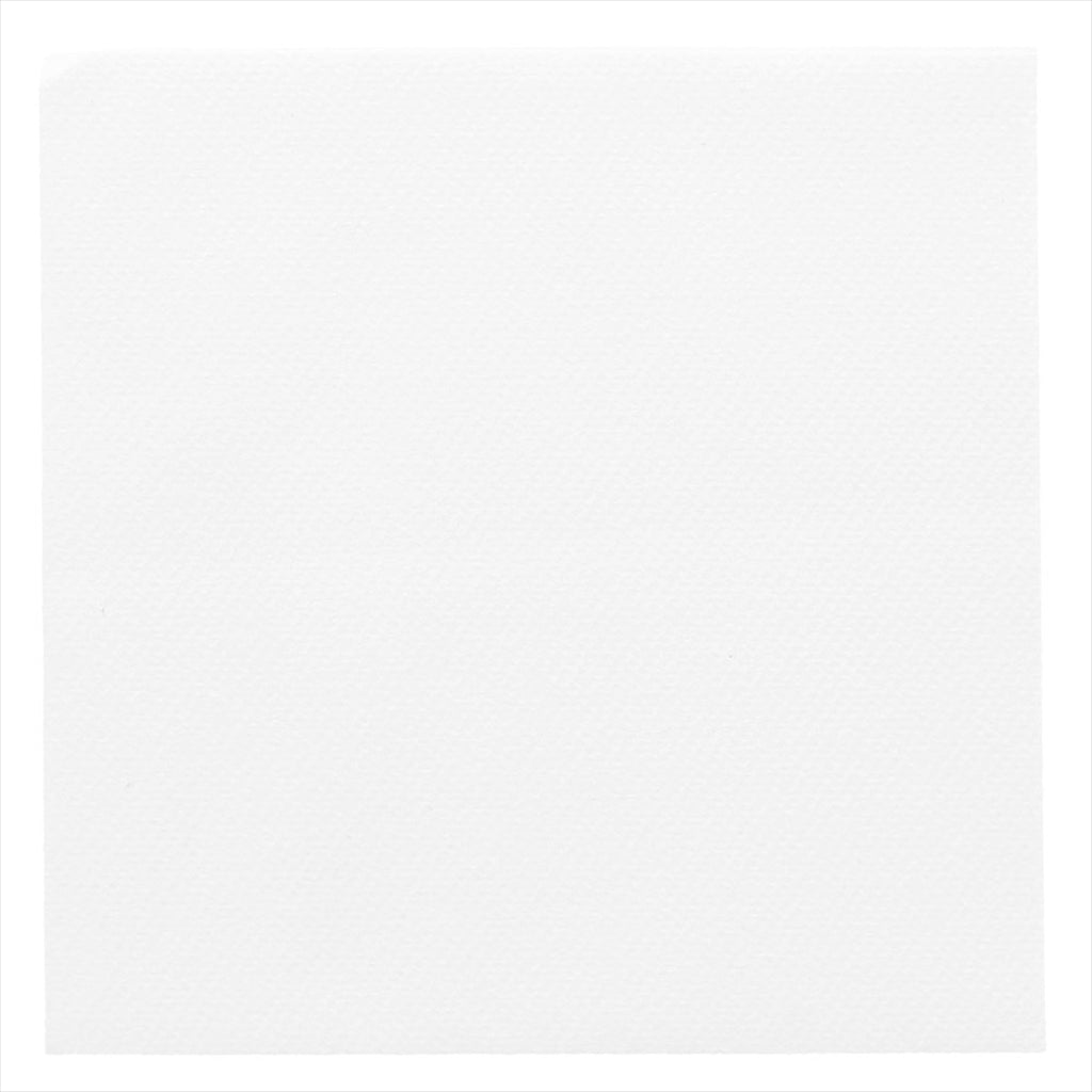 Serviettes 45g/m² 20x20cm blanc airlaid style tissu - vendu par 3600 (PU 0,025€)
