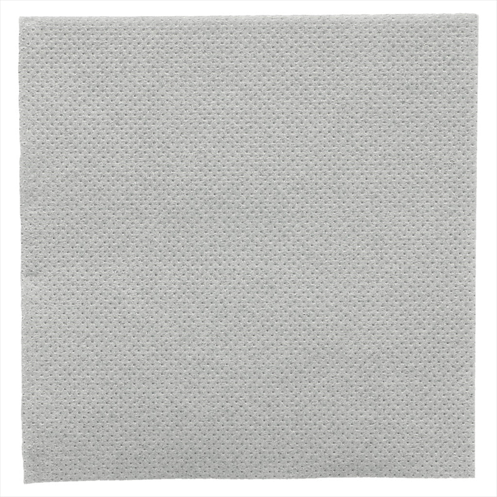 Serviettes ecolabel 'double point' 18g/m² 20x20cm gris ouate - vendu par 2400 (PU 0,013€)