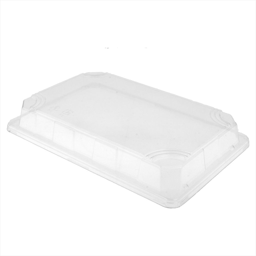 Couvercles 24x16x3cm transparent plastique PS - vendu par 800 (PU 0,23€)