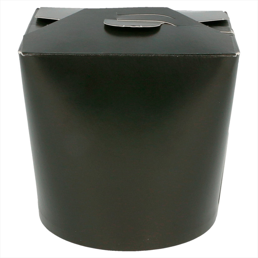 Pots à pates 960ml ø9x10,8cm noir carton - vendu par 50 (PU 0,25€)