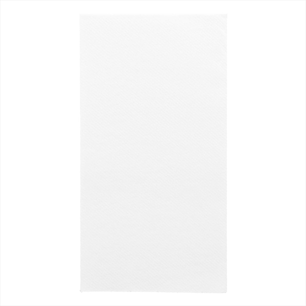 Serviettes pliage 1/6 45g/m² 30x40cm blanc airlaid style tissu - vendu par 900 (PU 0,067€)
