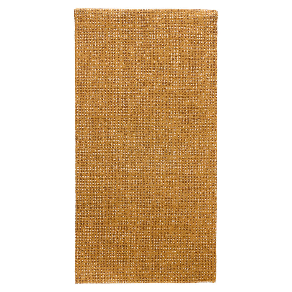 DESTOCKAGE ! Serviettes ecolabel pliage 1/8 double point - Arpillera 18g/m² 40x40cm marron ouate recyclée - vendu par 1200 (PU 0,043€)