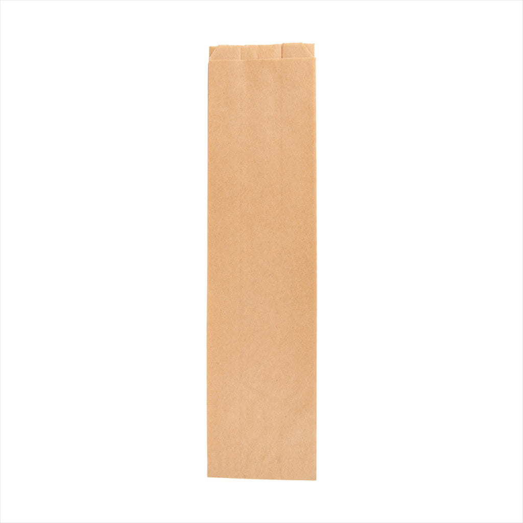 Sachets pour réchauffer paninis/sandwichs 'GRILL&GO' 9+5,5x35cm kraft naturel - vendu par 500 (PU 0,032€)