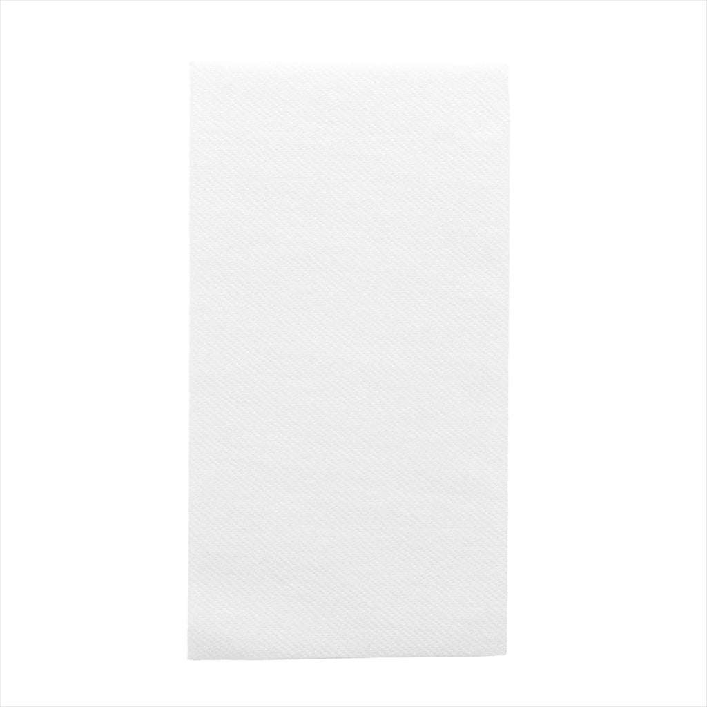 SERVIETTES PLIAGE 1/8 55 G/M2 40x40 CM BLANC AIRLAID - vendu par 750 / 194.80