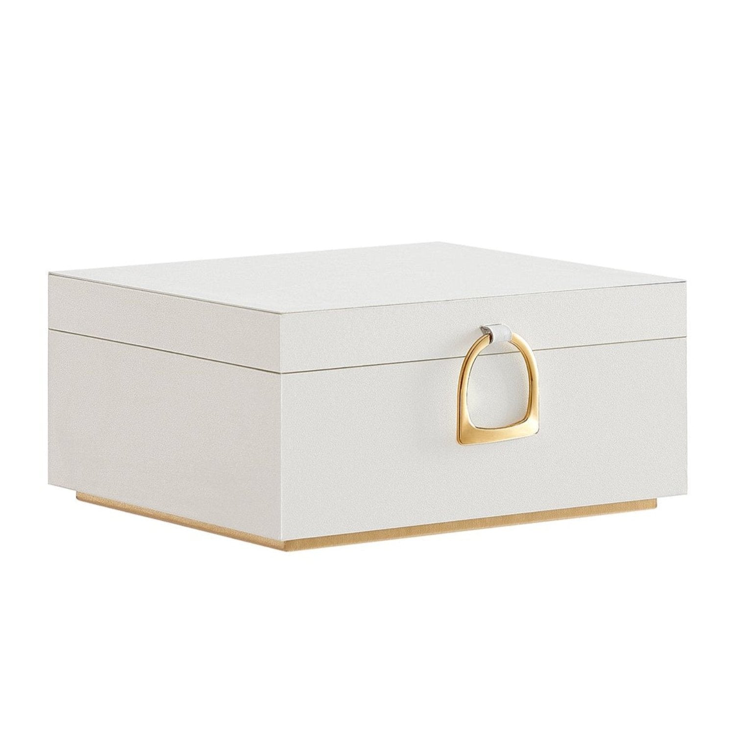 SONGMICS - Boite a Bijoux, 2 Niveaux, Coffret a Bijoux, Rangement Bijoux, avec Poignée, Cadeau Noel, Plateau Flexible, Effet Flottant, Blanc