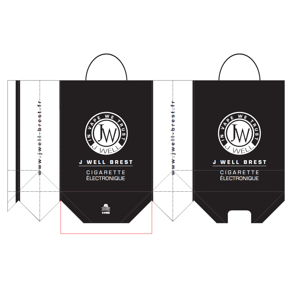 SACS KRAFT PF 22+10X27 PERSO JWELL BREST