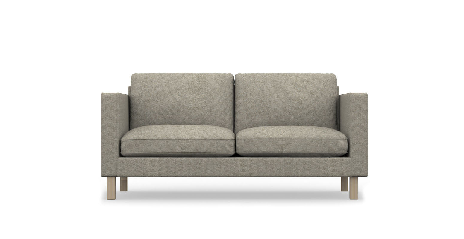 Special Order for Lisa - KARLSTAD 2 Seat IKEA Sofa Cover in fabric Aurora, color Natural