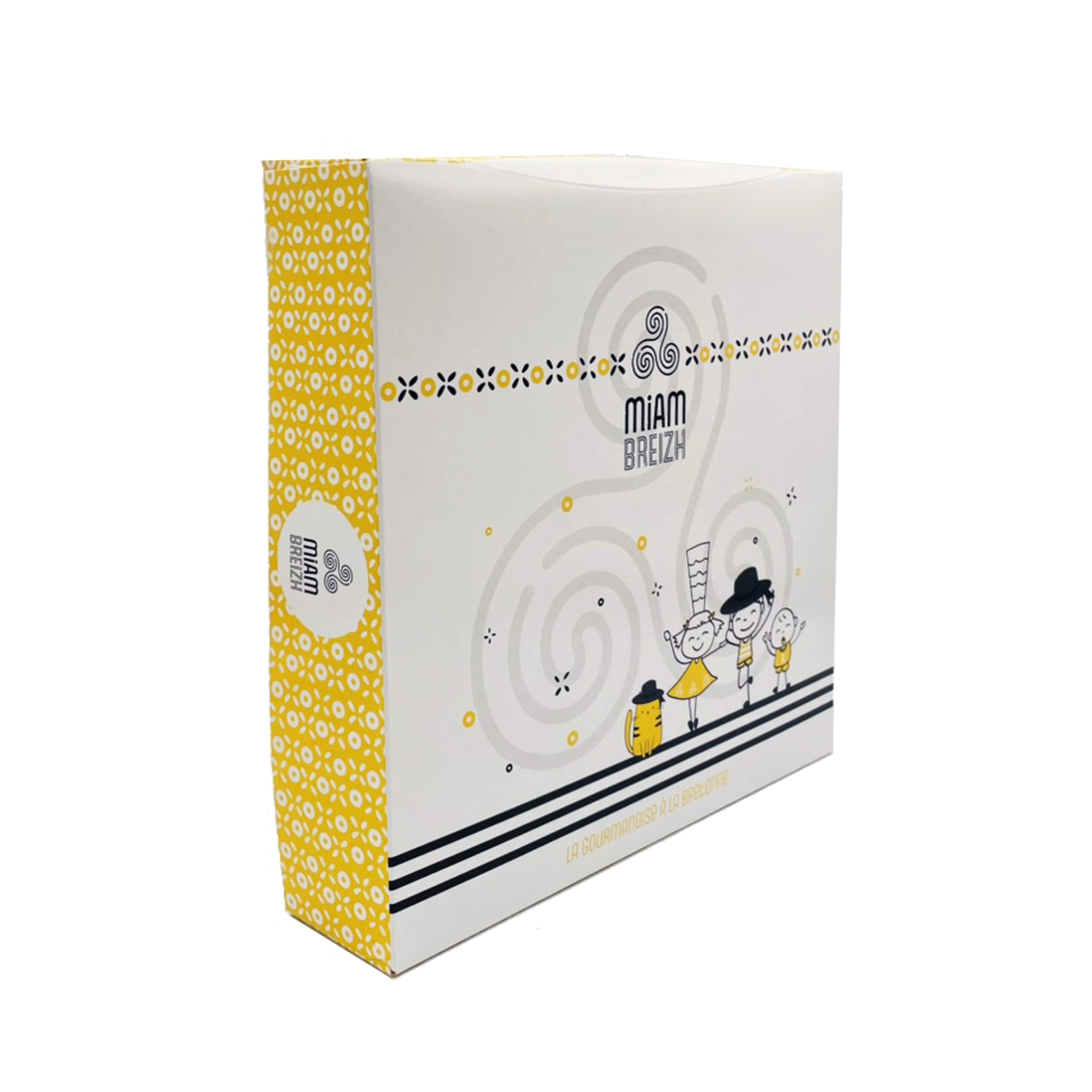 BOITES PATISSIERES CARREES MIAM BREIZH