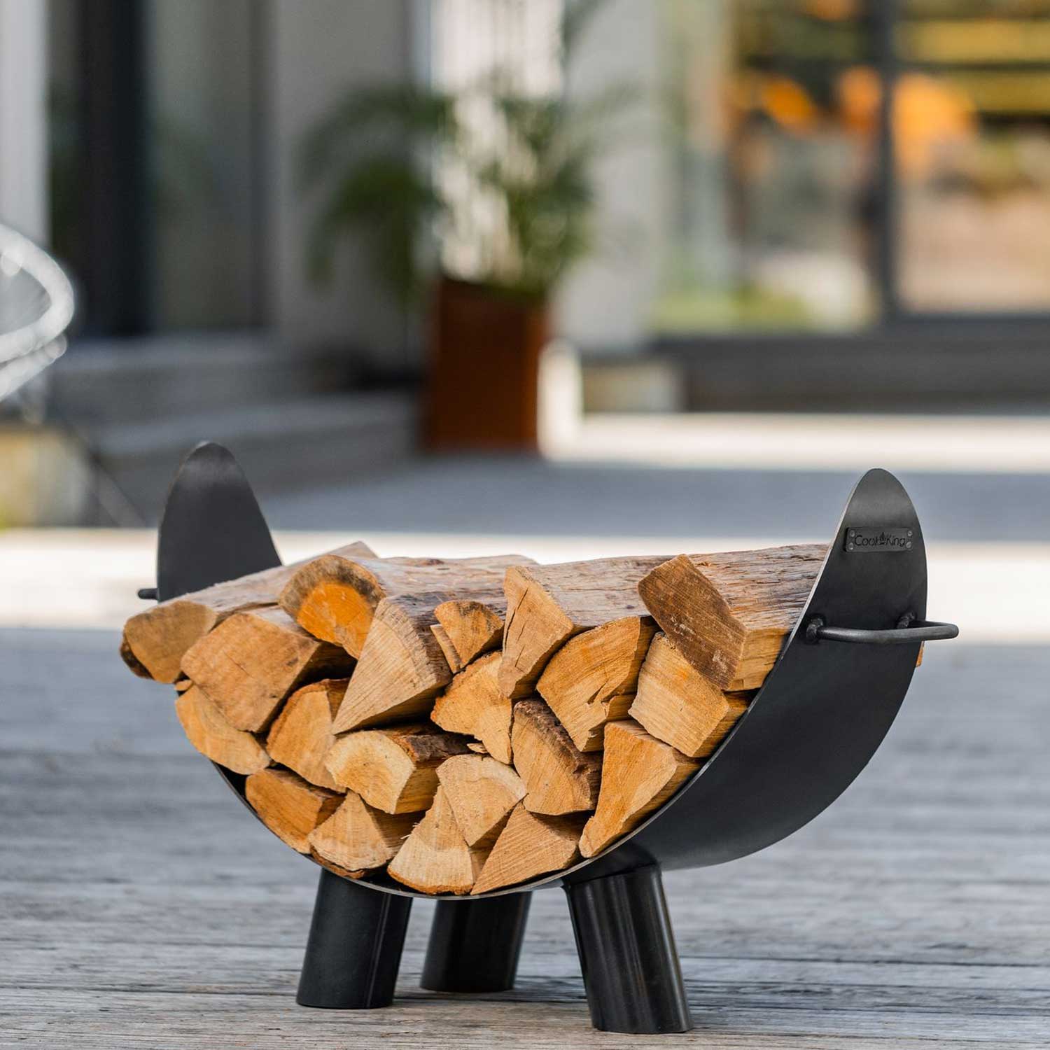 Cook King - Range Buche, Porte Buche, Rangement Bois - «MILA»